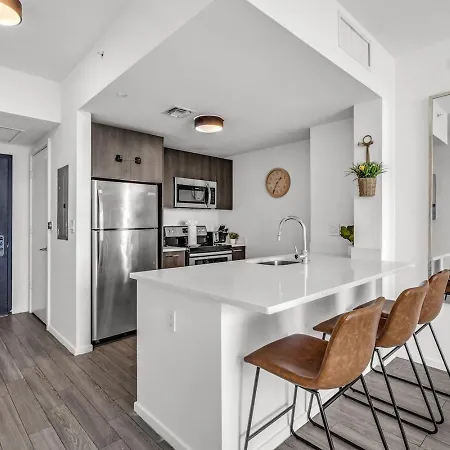 Experience Miami Modern 2 Bed Near Biscayne Blvd Apartment Exterior photo